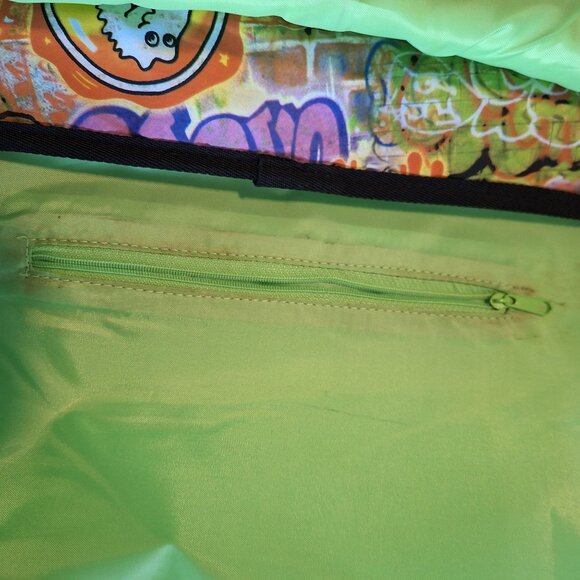 Colorful Crocs Messenger Laptop Bag W Graffiti Art Adjustable Strap Crossbody - Picture 15 of 16